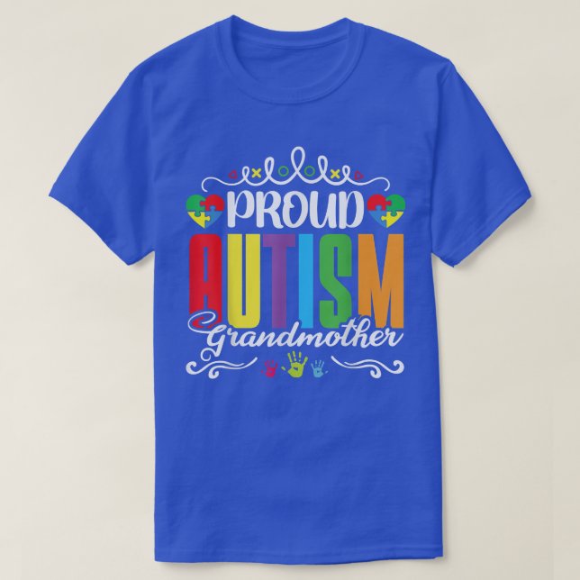 Mors dag Autism Awareness Proud Autism Grand T Shirt (Design framsida)