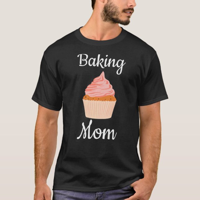 Mors dag Baking Mamma 1 T Shirt (Framsida)