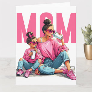 Mors dag Bästa mamma3 Super Mamma-kort Kort
