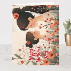 Mors dag Bästa mamma8 Super Mamma-kort Kort