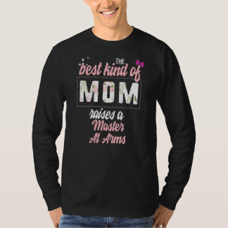 Mors dag bästa Mamma höjer befälhavaren i Arm T Shirt