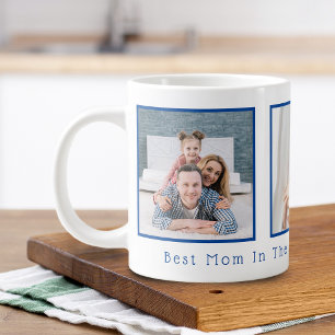 Mors dag bästa Mamma i världens multifoto Jumbo Mugg