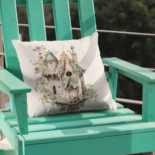Mors dag Bevackra Victorian Stil Birdhouse Kudde