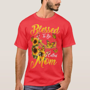 Mors dag blästat för att benämnas Mamma solrosolv T Shirt