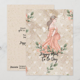 Mors dag blivande mamma solbränna julkort