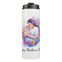 Mors dag Blommigt Embrace