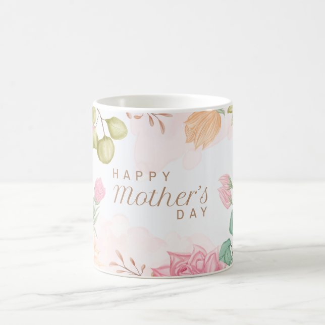 Mors dag blommigt kaffemugg (Center)