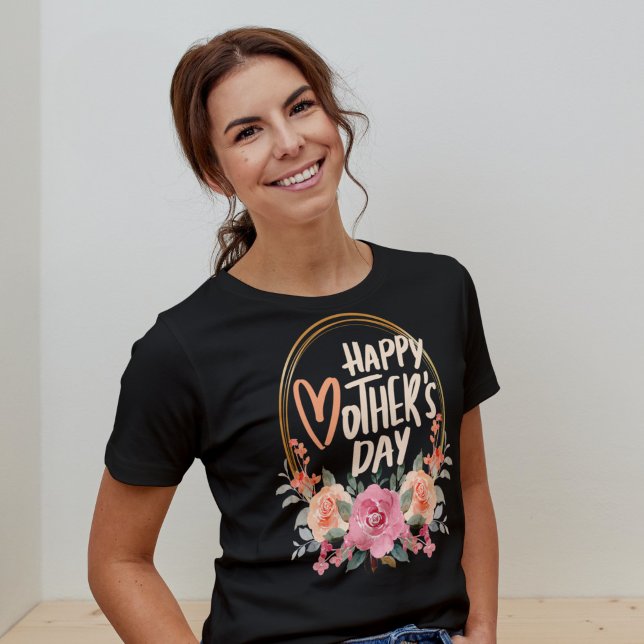 Mors dag Blommigt Utandning Mors dag T Shirt (Skapare uppladdad)