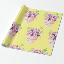 Mors dag Blommor i A Kopp Presentpapper