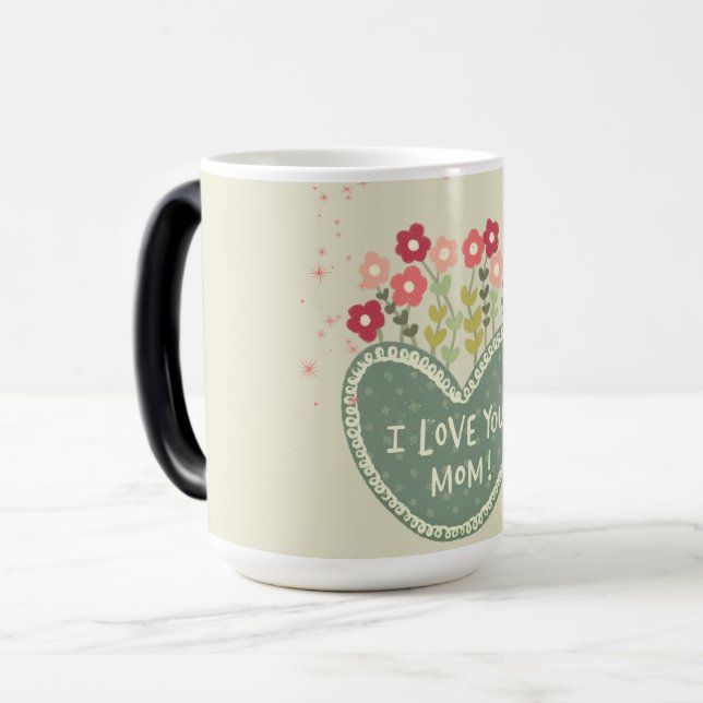 Mors dag, Blommor i en kärlek , Elegant Magisk Mugg (Framsida vänster)
