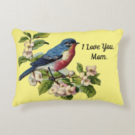 Mors dag Bluebird accent Pillow Prydnadskudde