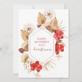 Mors dag Boho Blommigt