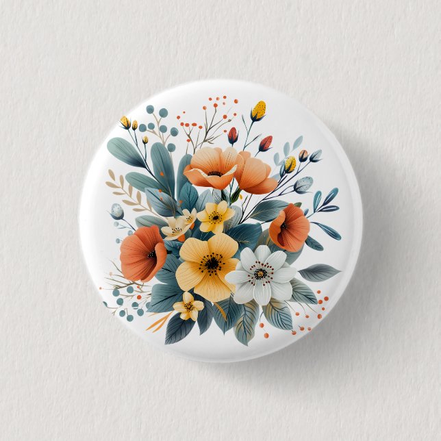 Mors dag Boho blommor Clipart-61983 Knapp (Framsida)