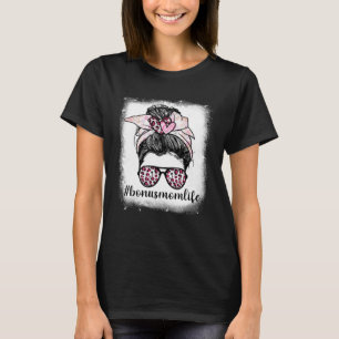 Mors dag Bonus Mamma Liv Bleker Messy Bun Lejon T Shirt