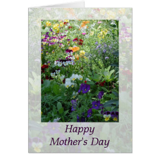Mors dag Bouquet Hälsningskort