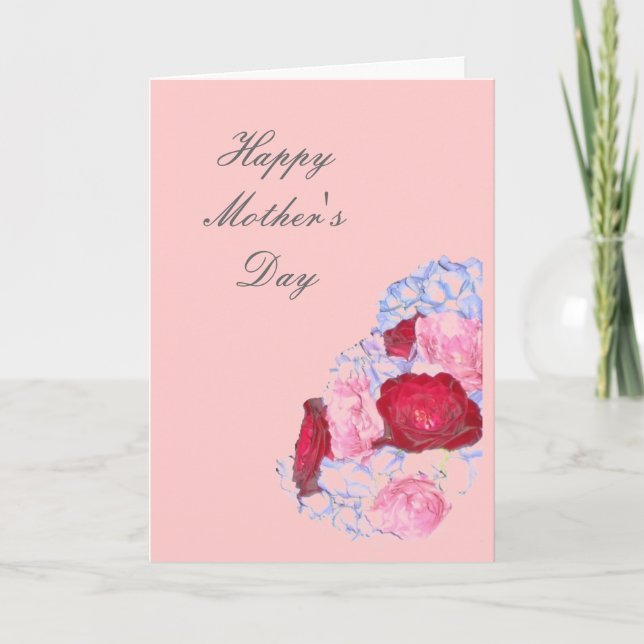 mors dag bouquet kort (Framsida)
