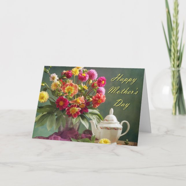 Mors dag Bouquet Kort (Framsida)
