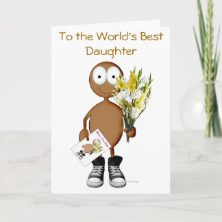 Mors dag Bouquet mörk Kort