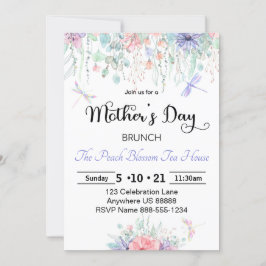 Mors dag Brunch-inbjudan Inbjudningar