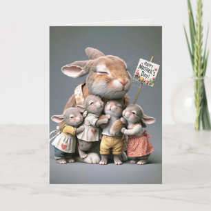 Mors dag Bunnies Kort