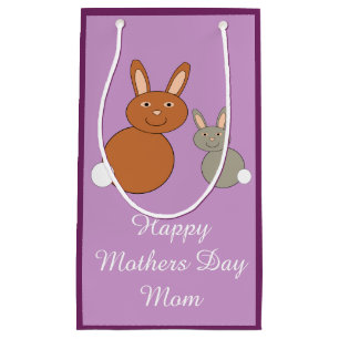 Mors dag Bunnies Personlig Gift Bag