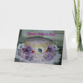 Mors dag Cake Kort