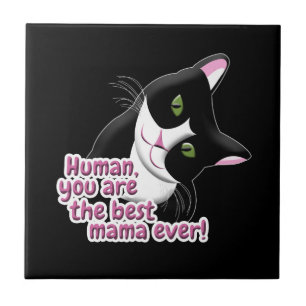 Mors dag Cat Kakelplatta