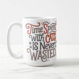 Mors dag Cat Lover Kaffemugg