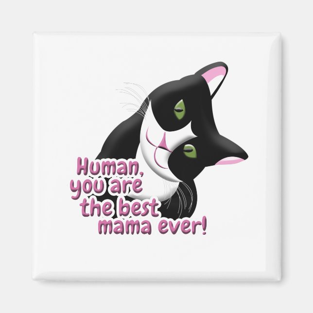 Mors dag Cat Magnet (Framsidan)