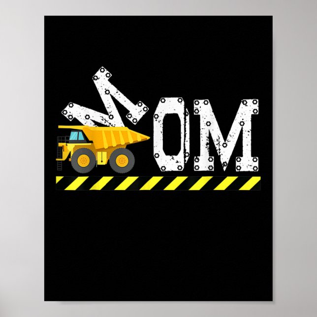 Mors dag cute Construction Kids for Mamma M Poster (Framsidan)