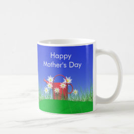 Mors dag Daisy och vattendjur Kaffemugg
