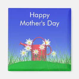Mors dag Daisy och vattendjur Magnet