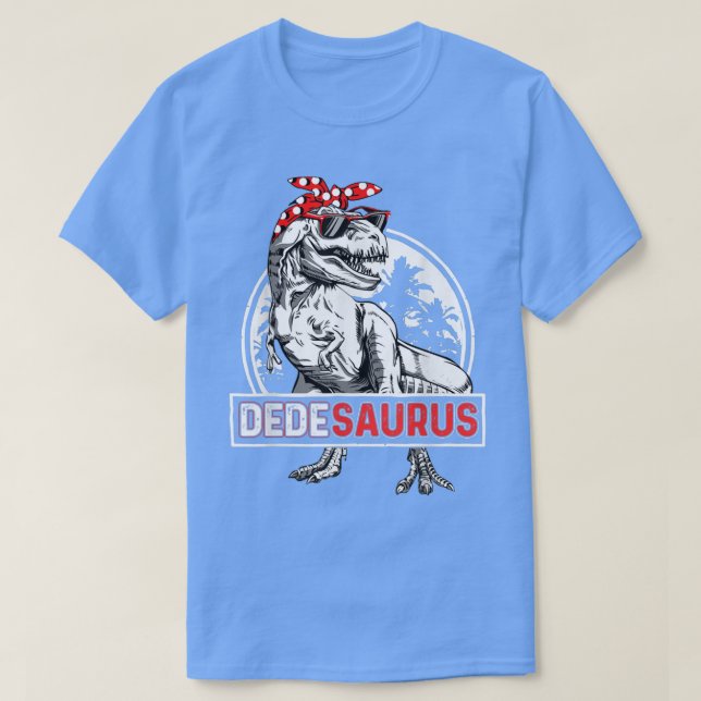 Mors dag Dedesaurus T re Dinosaur Funny Dede S Shirt (Design framsida)