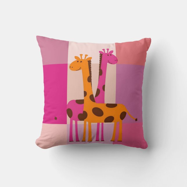 Mors dag Dekorativ kudde Giraffe (Framsida)