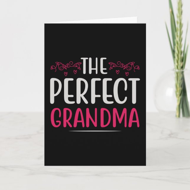 Mors dag - Den perfekta mormor Kort (Framsida)