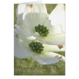 Mors dag Dogwood Hälsningskort