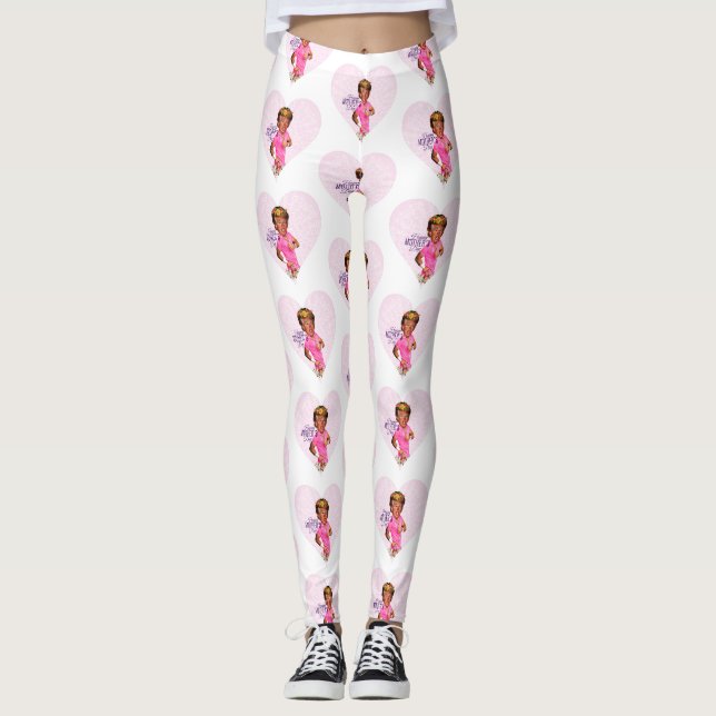 mors dag donalds trumpbaljväxter leggings (Framsida)