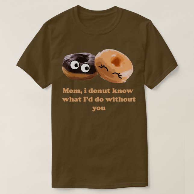 Mors dag donut t shirt (Design framsida)