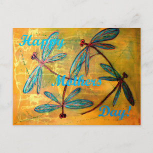 Mors dag Dragonfly Dimma Vykort