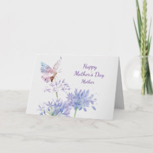 Mors dag Elegant Garden Butterfy Mor Kort