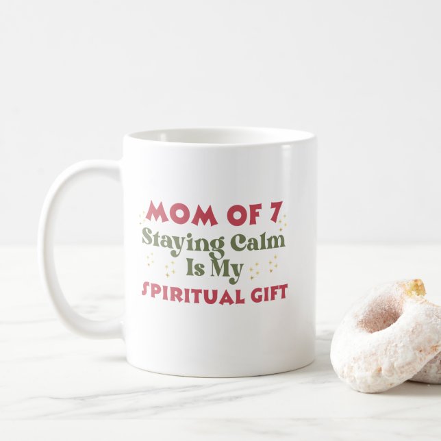 Mors dag eller födelsedag, Mamma till 7 Kaffemugg (Med munk)