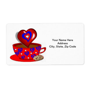 Mors dag-etiketter fraktsedel