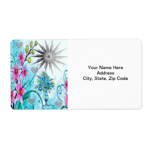 Mors dag-etiketter fraktsedel