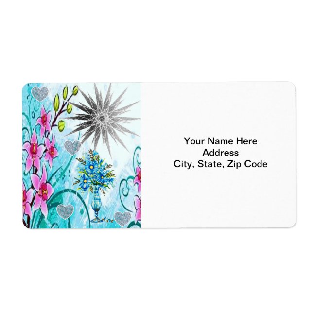 Mors dag-etiketter fraktsedel (Framsidan)