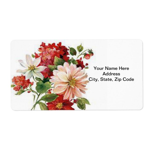 Mors dag-etiketter fraktsedel (Framsidan)