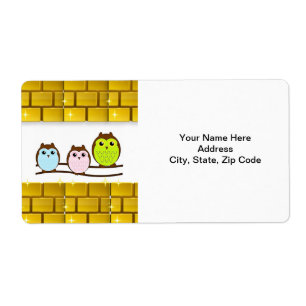 Mors dag-etiketter fraktsedel