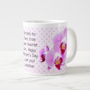 mors dag - Exotiska orkidéer Floral Photography Jumbo Mugg