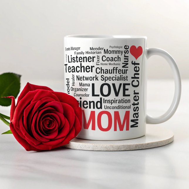 Mors dag Fantastisk, flertalad Toppen Mamma Kaffemugg (Skapare uppladdad)