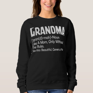 Mors dag farmor som Mamma endast utan T Shirt