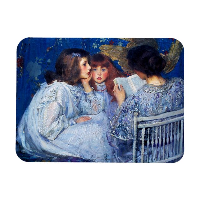 Mors dag Fine Art Gift Magnet (Horisontell)